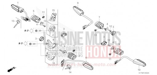 CLIGNOTANT CRF300LAS de 2025